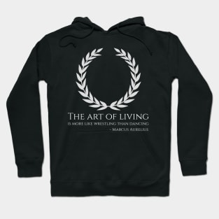 Ancient Roman Stoic Philosophy Marcus Aurelius Stoicism Hoodie